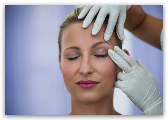 ojos con la blefaroplastia